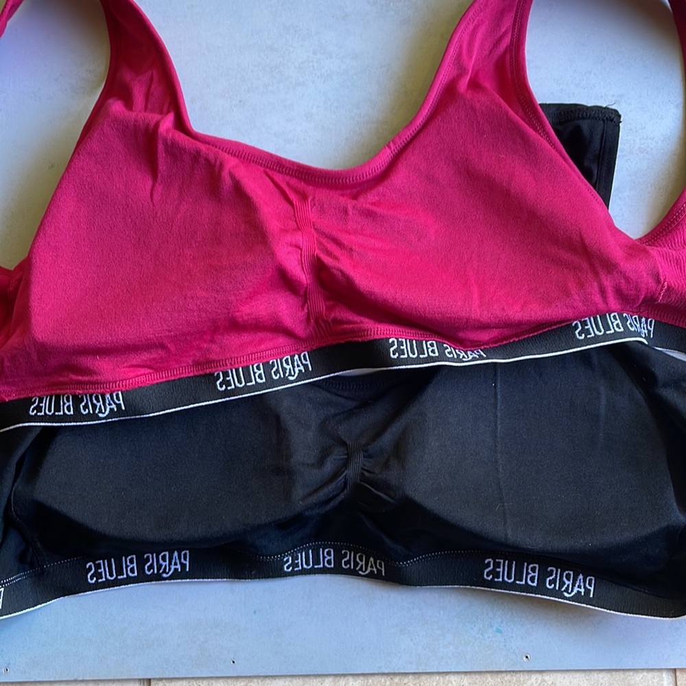 3 bras NWT - 38DD Savage Fenty Bra + 2X Paris Blues  sports bras - Picture 5 of 12